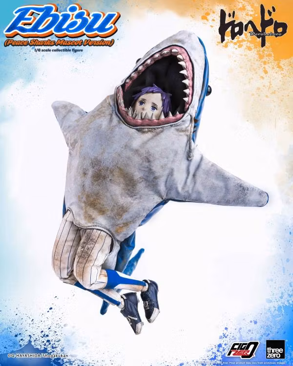Dorohedoro FigZero Ebisu (Peace Sharks Mascot Ver.) 1/6 Scale Figure