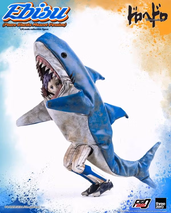 Dorohedoro FigZero Ebisu (Peace Sharks Mascot Ver.) 1/6 Scale Figure