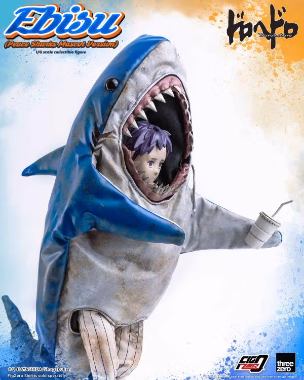 Dorohedoro FigZero Ebisu (Peace Sharks Mascot Ver.) 1/6 Scale Figure