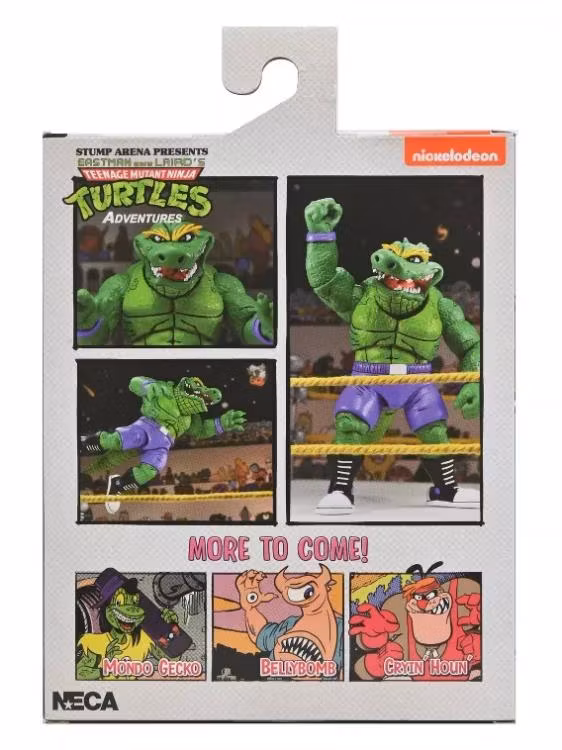 Teenage Mutant Ninja Turtles Adventures Stump Wrestling Leatherhead (Archie Comics) Action Figure