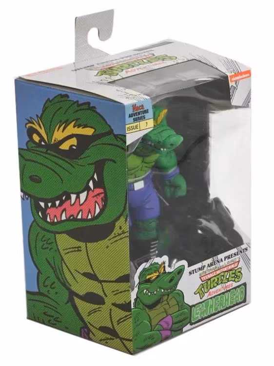 Teenage Mutant Ninja Turtles Adventures Stump Wrestling Leatherhead (Archie Comics) Action Figure