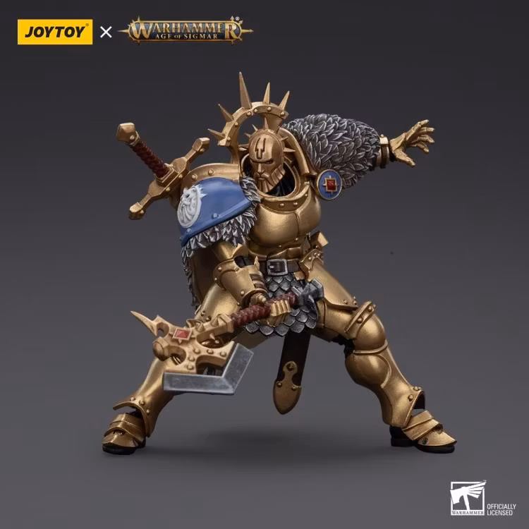 Warhammer: The Age of Sigmar Stormcast Eternals The Blacktalons Hendrick the Silver Wolf 1/18 Scale Action Figure