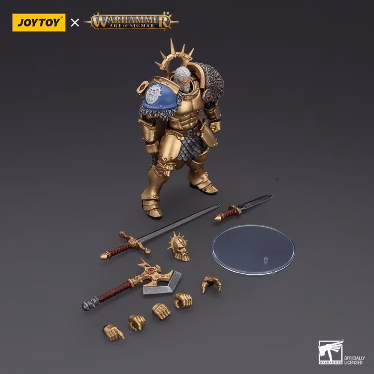 Warhammer: The Age of Sigmar Stormcast Eternals The Blacktalons Hendrick the Silver Wolf 1/18 Scale Action Figure