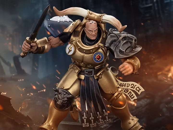 Warhammer: The Age of Sigmar Stormcast Eternals The Blacktalons Rostus Oxenhammer 1/18 Scale Action Figure