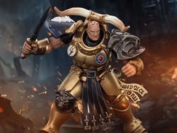 Warhammer: The Age of Sigmar Stormcast Eternals The Blacktalons Rostus Oxenhammer 1/18 Scale Action Figure