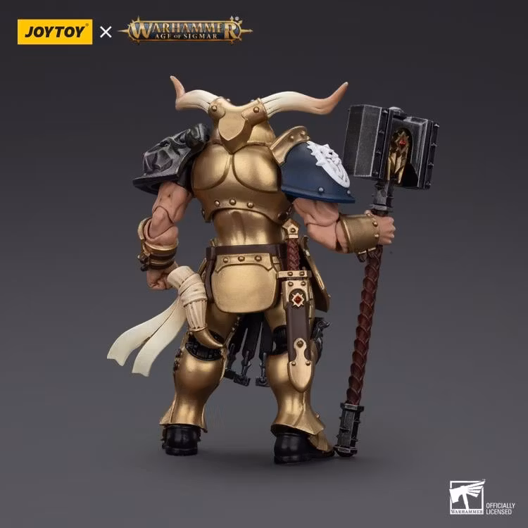 Warhammer: The Age of Sigmar Stormcast Eternals The Blacktalons Rostus Oxenhammer 1/18 Scale Action Figure