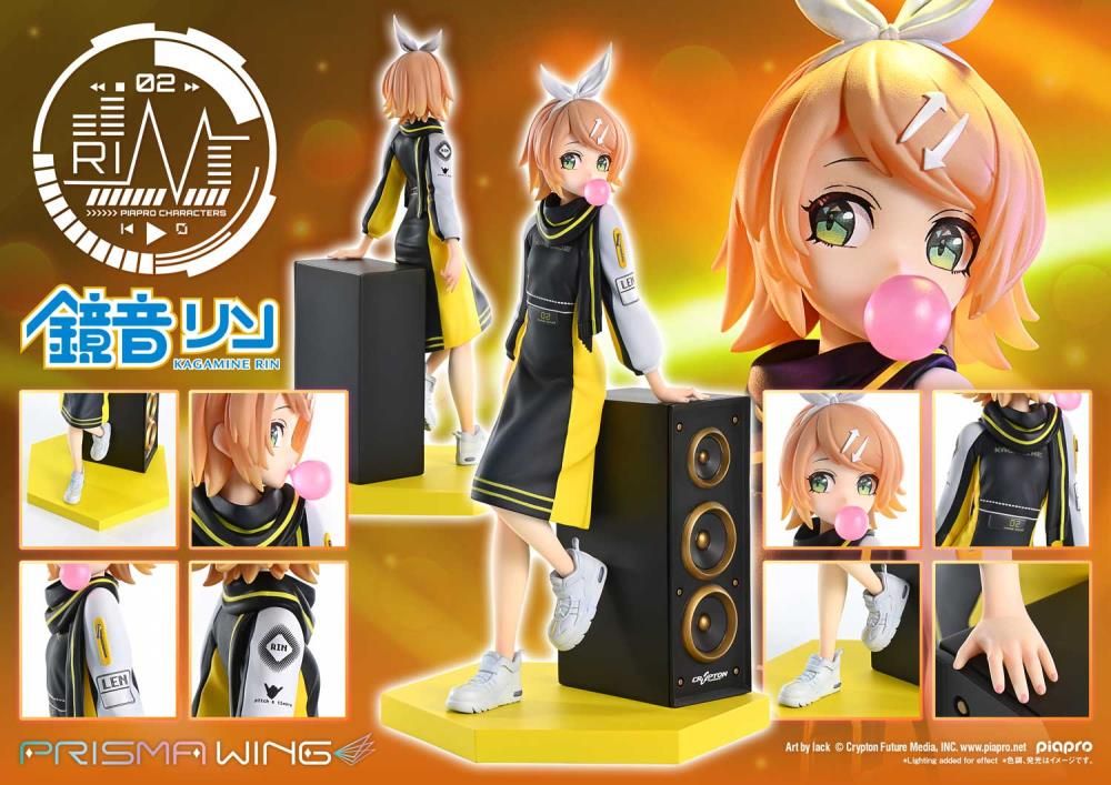 Vocaloid Prisma Wing Kagamine Rin (Art by lack) 1/7 Scale Figure