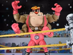 Teenage Mutant Ninja Turtles Adventures Stump Wrestling Cryin' Houn' (Archie Comics) Action Figure