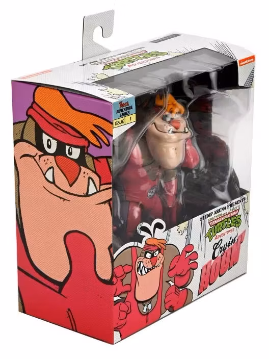 Teenage Mutant Ninja Turtles Adventures Stump Wrestling Cryin' Houn' (Archie Comics) Action Figure
