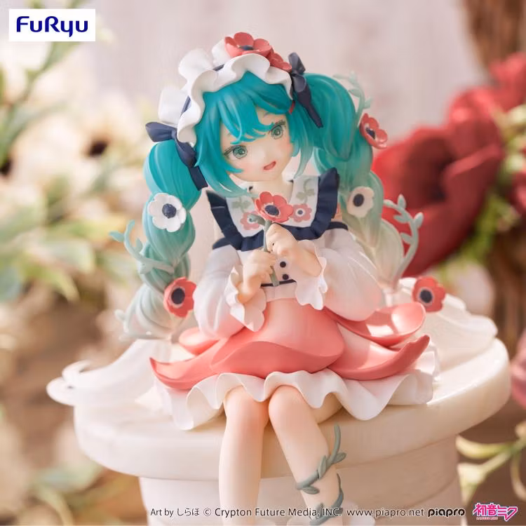 Vocaloid Hatsune Miku (Flower Fairy Anemone) Noodle Stopper Figure
