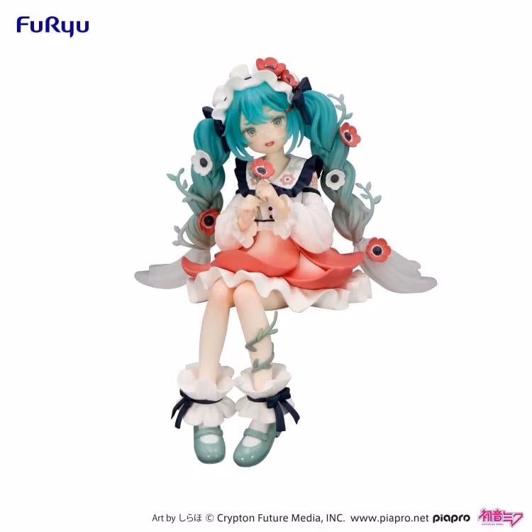Vocaloid Hatsune Miku (Flower Fairy Anemone) Noodle Stopper Figure