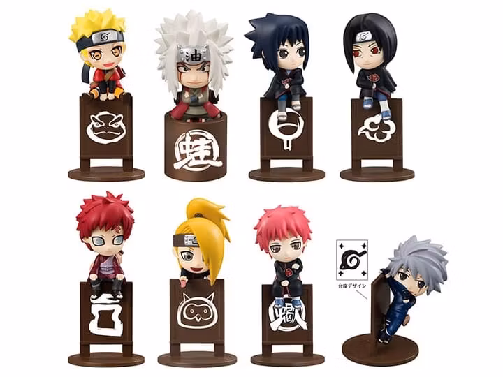 Naruto: Shippuden Ochatomo Have A Tea Break! Box of 8 Random Figures