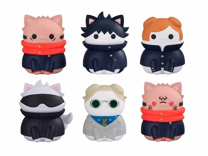 Jujutsu Kaisen Nyanko Mega Cat Project Jujutsu Cats (Shibuya Incident Ver.) Box of 8 Random Figures