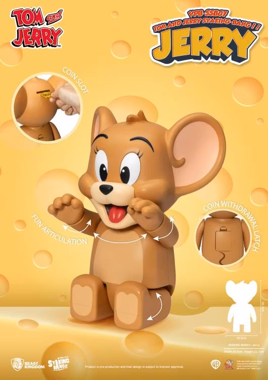 Tom and Jerry Syaking-Bang!! Jerry Piggy Bank