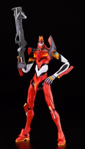 Rebuild of Evangelion Moderoid EVA Unit-02 Model Kit