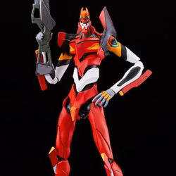 Rebuild of Evangelion Moderoid EVA Unit-02 Model Kit