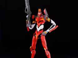 Rebuild of Evangelion Moderoid EVA Unit-02 Model Kit