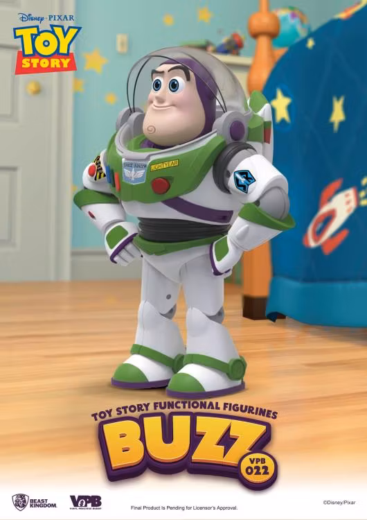 Disney Toy Story VPB-022 Buzz Lightyear Vinyl Piggy Bank