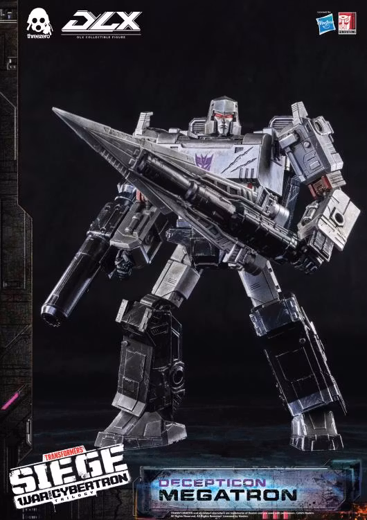 Transformers: War for Cybertron Trilogy DLX Scale Collectible Series Decepticon Megatron Action Figure