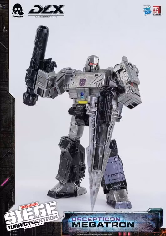 Transformers: War for Cybertron Trilogy DLX Scale Collectible Series Decepticon Megatron Action Figure