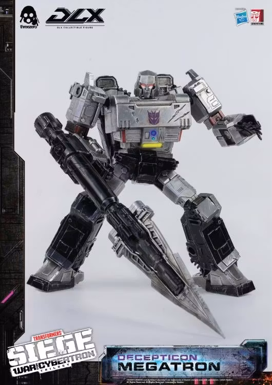 Transformers: War for Cybertron Trilogy DLX Scale Collectible Series Decepticon Megatron Action Figure