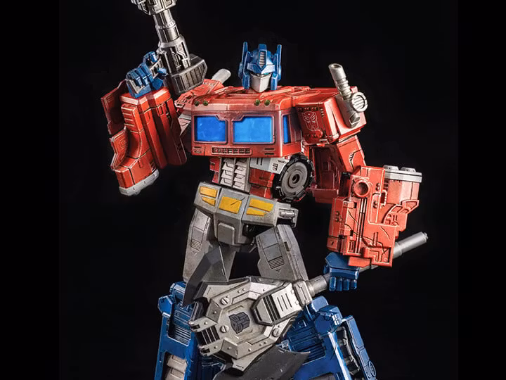 Transformers: War for Cybertron Trilogy DLX Scale Collectible Series Autobot Optimus Prime Action Figure