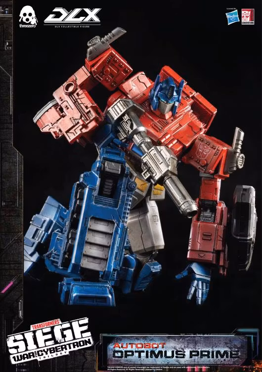 Transformers: War for Cybertron Trilogy DLX Scale Collectible Series Autobot Optimus Prime Action Figure