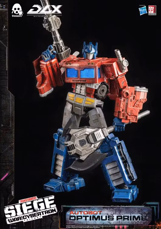 Transformers: War for Cybertron Trilogy DLX Scale Collectible Series Autobot Optimus Prime Action Figure
