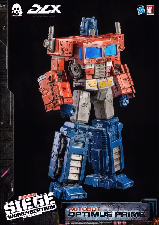 Transformers: War for Cybertron Trilogy DLX Scale Collectible Series Autobot Optimus Prime Action Figure