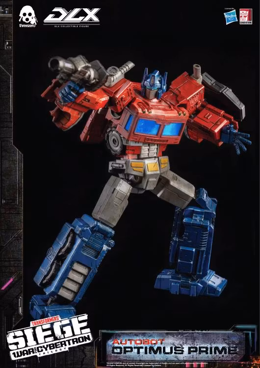 Transformers: War for Cybertron Trilogy DLX Scale Collectible Series Autobot Optimus Prime Action Figure