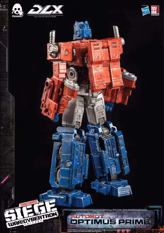 Transformers: War for Cybertron Trilogy DLX Scale Collectible Series Autobot Optimus Prime Action Figure