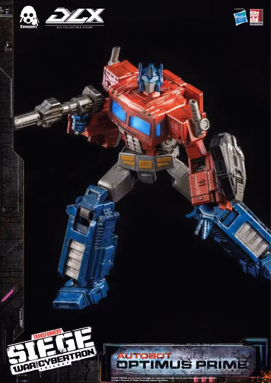 Transformers: War for Cybertron Trilogy DLX Scale Collectible Series Autobot Optimus Prime Action Figure