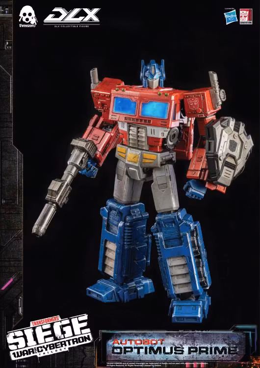 Transformers: War for Cybertron Trilogy DLX Scale Collectible Series Autobot Optimus Prime Action Figure