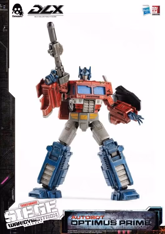 Transformers: War for Cybertron Trilogy DLX Scale Collectible Series Autobot Optimus Prime Action Figure