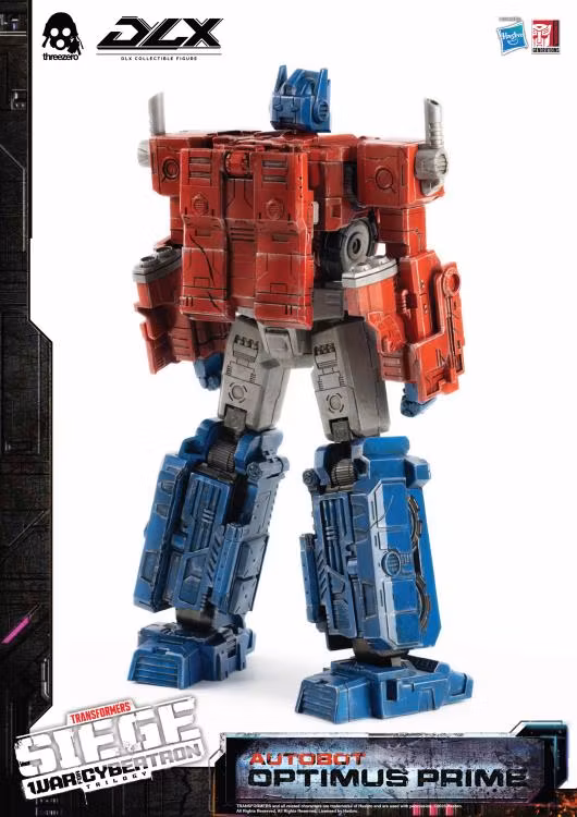 Transformers: War for Cybertron Trilogy DLX Scale Collectible Series Autobot Optimus Prime Action Figure