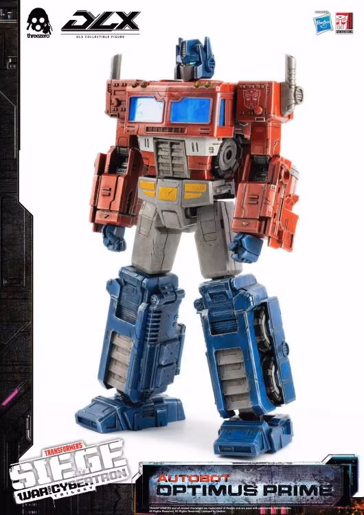 Transformers: War for Cybertron Trilogy DLX Scale Collectible Series Autobot Optimus Prime Action Figure