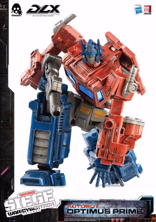 Transformers: War for Cybertron Trilogy DLX Scale Collectible Series Autobot Optimus Prime Action Figure