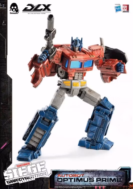 Transformers: War for Cybertron Trilogy DLX Scale Collectible Series Autobot Optimus Prime Action Figure
