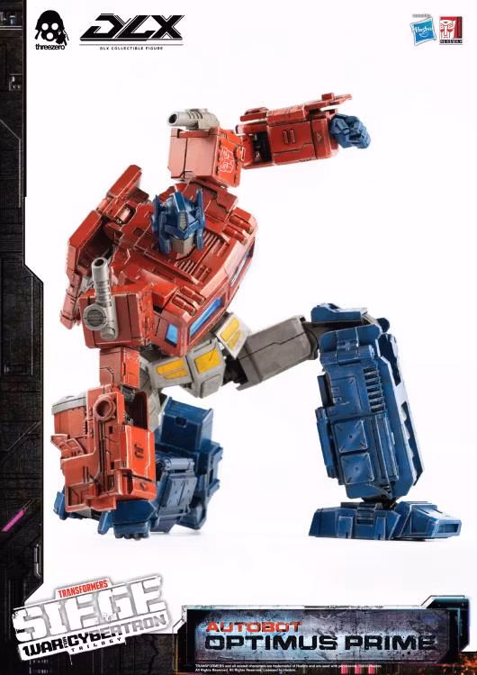 Transformers: War for Cybertron Trilogy DLX Scale Collectible Series Autobot Optimus Prime Action Figure