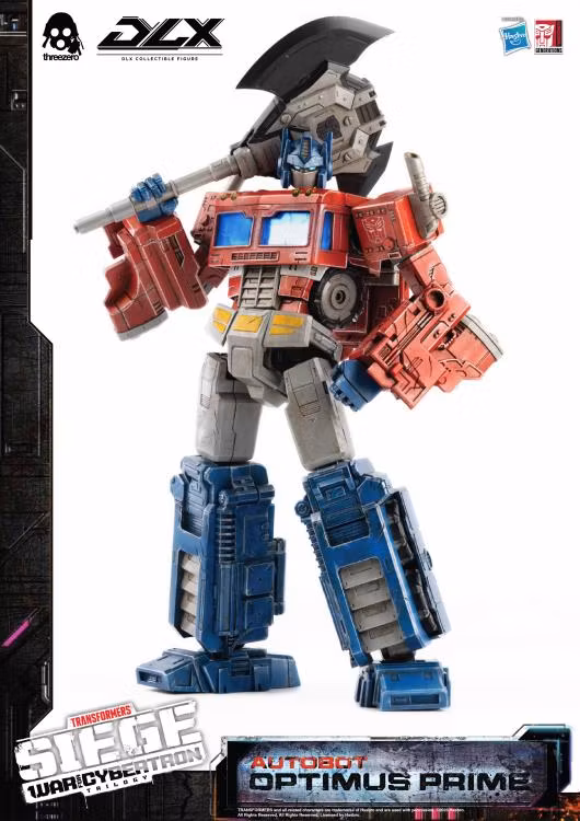 Transformers: War for Cybertron Trilogy DLX Scale Collectible Series Autobot Optimus Prime Action Figure