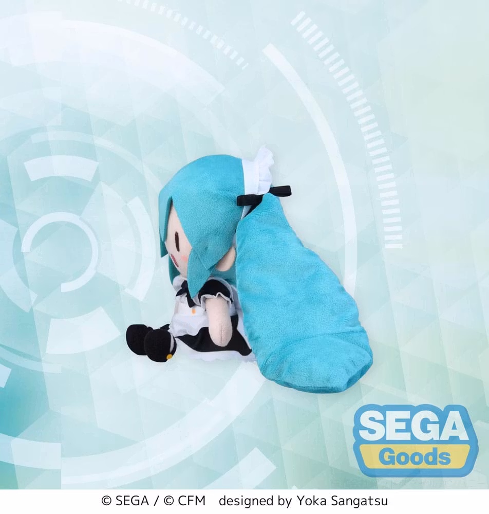 Vocaloid Project Diva Arcade Fuwa Petit Mini Plush Figure Miku Maid Ver. (EX)