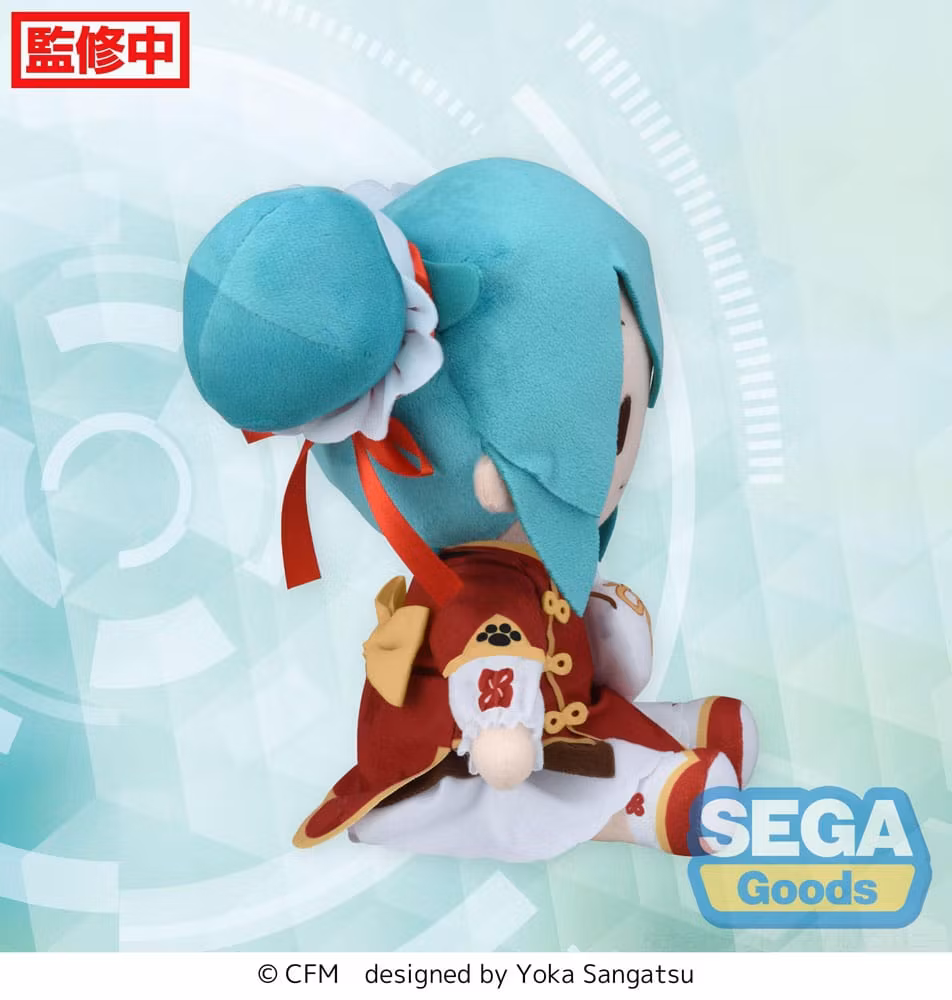 Character Vocal Series 01: Hatsune Miku Fuwa Petit Plush Figure Hatsune Miku Going Out Series Chinatown Ver. M