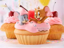 Tom And Jerry Sweet Cupcake Big Soft Vinyl Figure