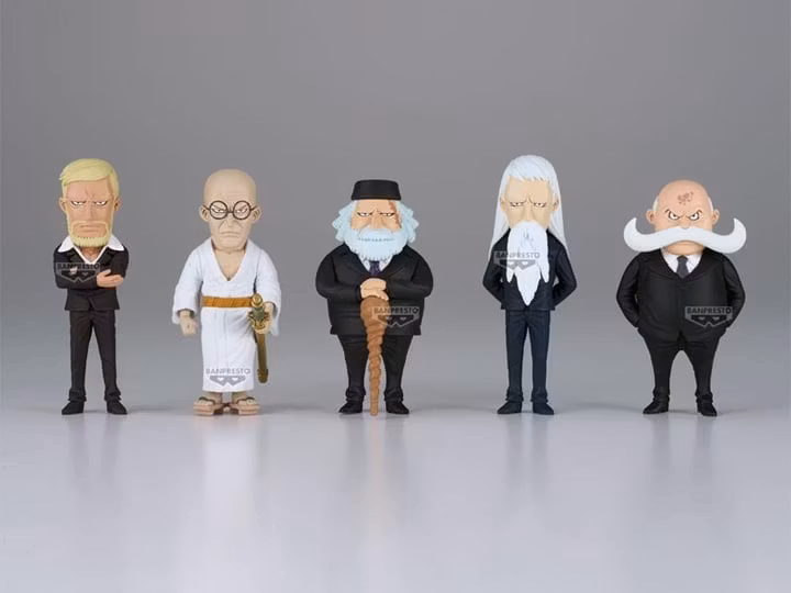 One Piece World Collectable Figure Five Elders Set of 5 Figures