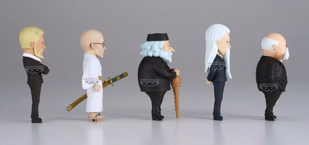 One Piece World Collectable Figure Five Elders Set of 5 Figures