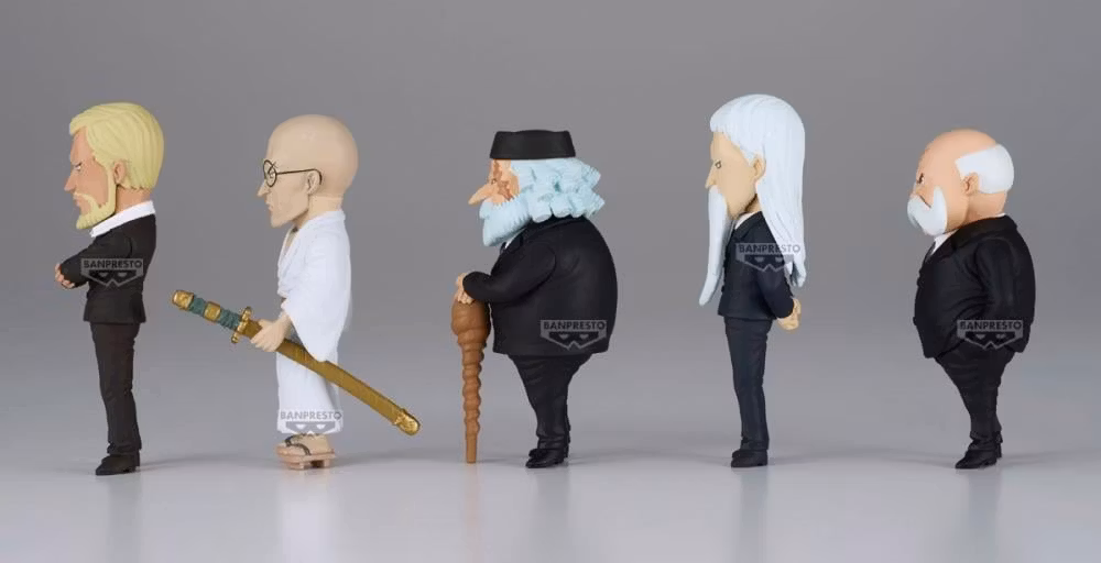 One Piece World Collectable Figure Five Elders Set of 5 Figures