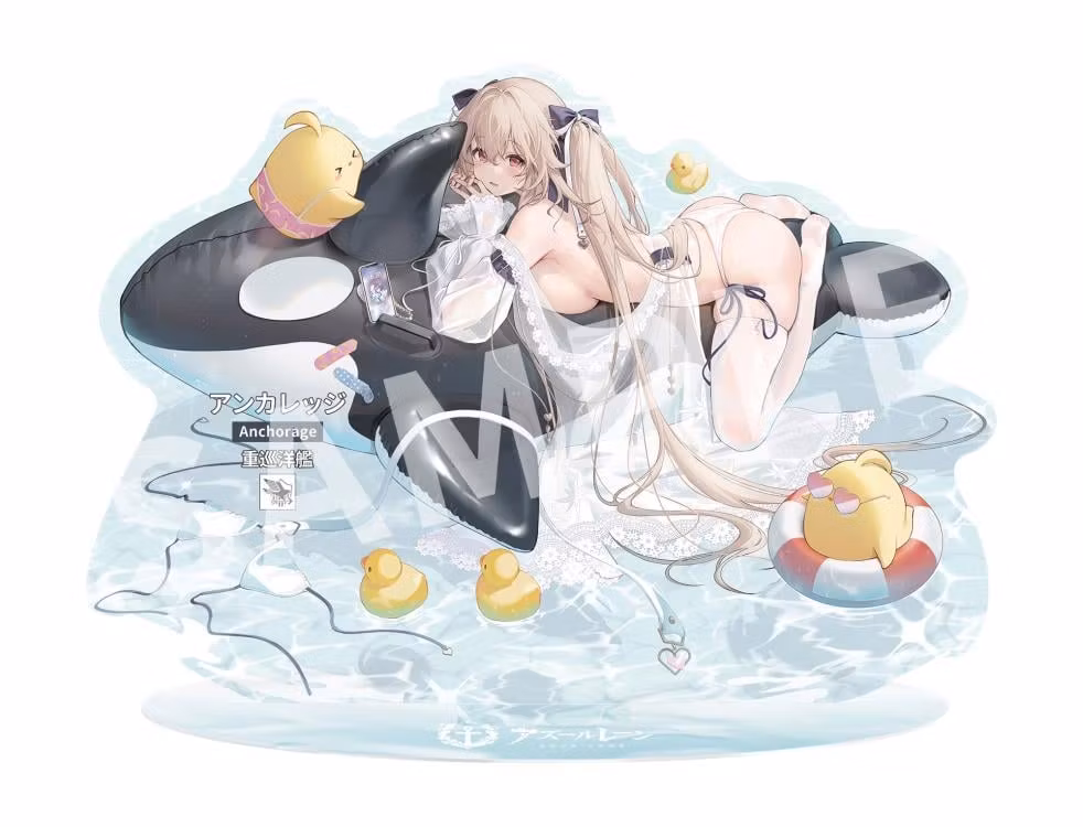 Azur Lane Anchorage (Dolphins and Swim Lessons) 1/7 Scale Figure (With Bonus)