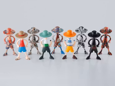 One Piece Luffys Archive of Adventure Vol.1 Box of 10 Figures