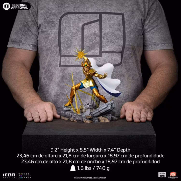 Saint Seiya Leo Aiolia 1/10 Art Scale Limited Edition Statue