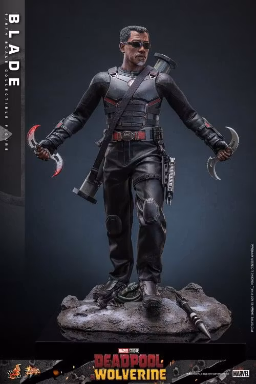 Marvel Deadpool & Wolverine MMS791 Blade 1/6th Scale Collectible Figure